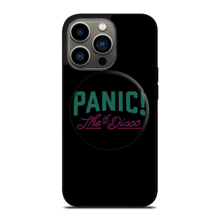 PANIC AT THE DISCO LOGO BUTTON iPhone 13 Pro Case Cover