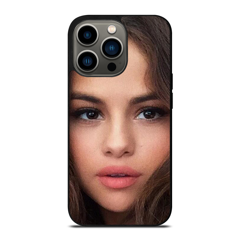 SELENA GOMEZ FACE iPhone 13 Pro Case Cover