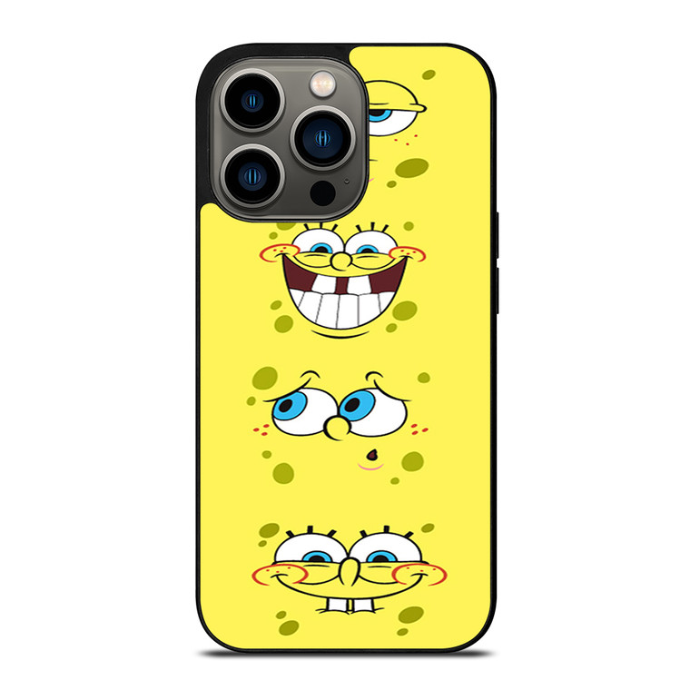 SPONGEBOB EXPRESSIONS iPhone 13 Pro Case Cover