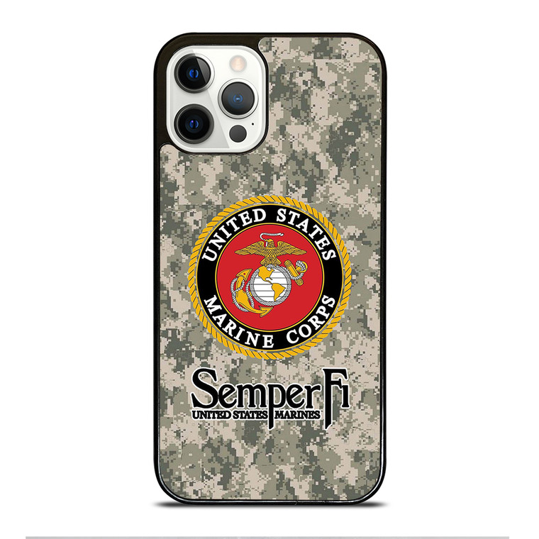 USMC US Marine Corps iPhone 12 Pro Case Cover