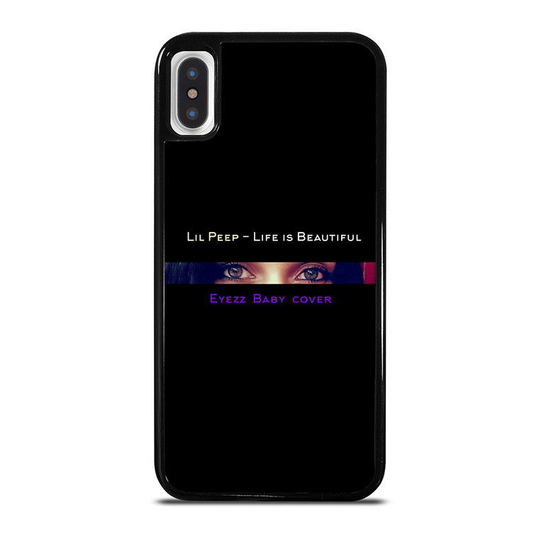 LIL PEEP LIFE IS BEAUTIFUL iPhone X / XS Case Cover
