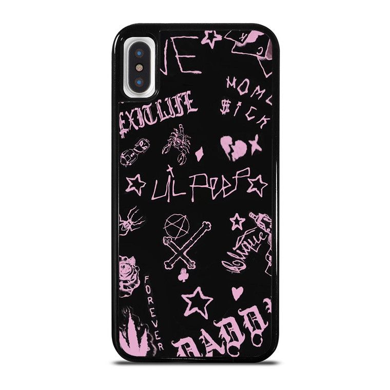 LIL PEEP TATTOO CONCEPT iPhone X / XS Case Cover