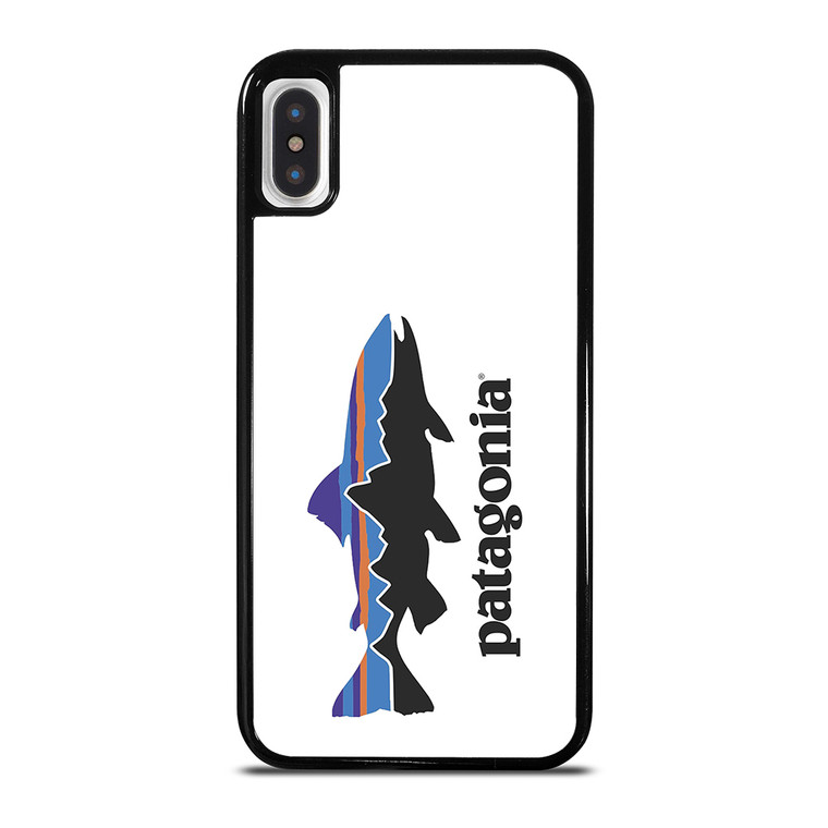 Patagonia Finishing White Logo iPhone X / XS Case Cover