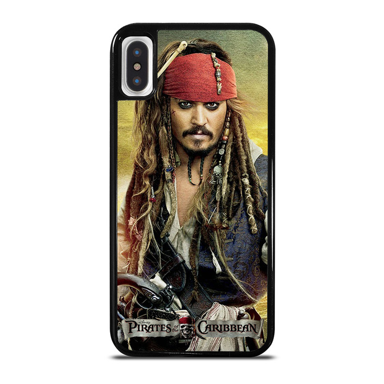 PIRATES OF THE CARIBBEAN JACK SPARROW iPhone X / XS Case Cover