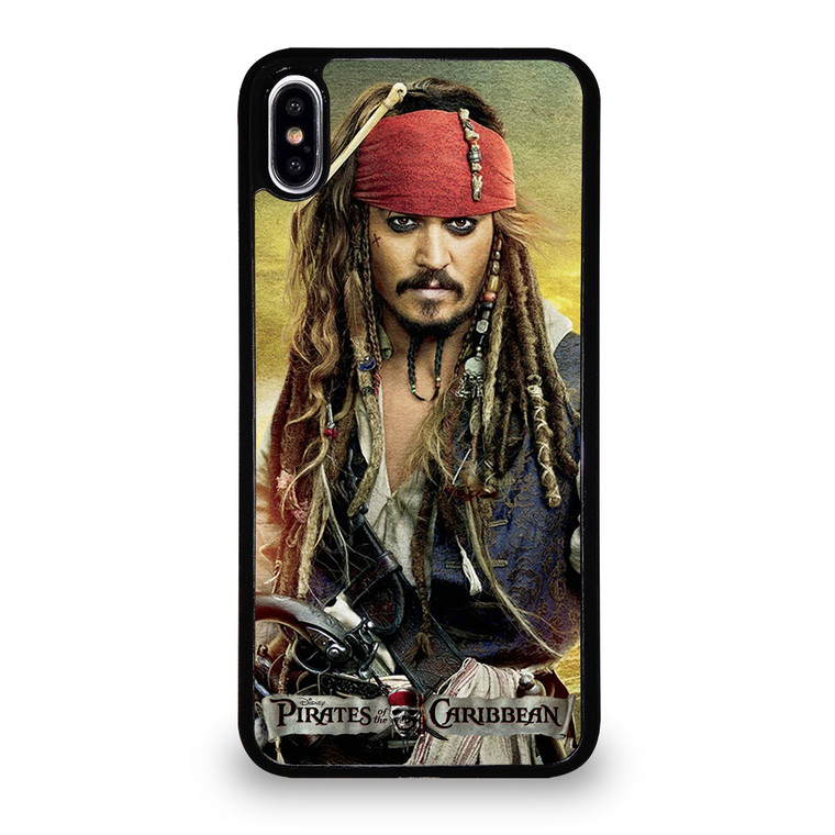 PIRATES OF THE CARIBBEAN JACK SPARROW iPhone XS Max Case Cover