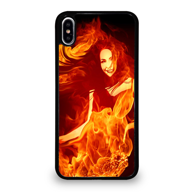 Woman In Fire iPhone XS Max Case Cover