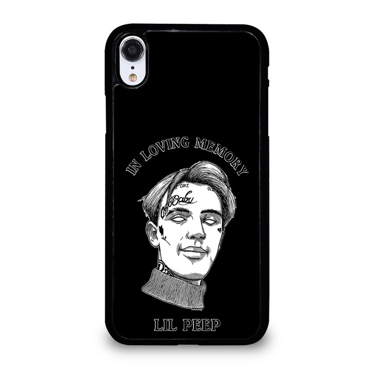 LIL PEEP IN BLACK MEMORY iPhone XR Case Cover