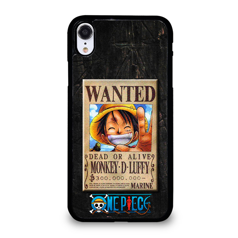 One Piece Wanted News iPhone XR Case Cover