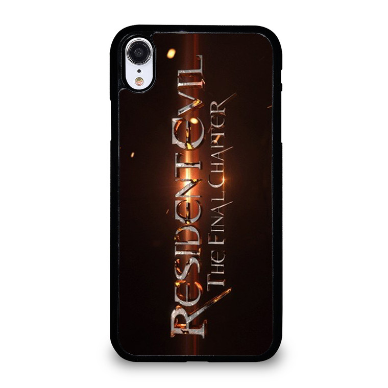 RESIDENT EVIL FINAL CHAPTER iPhone XR Case Cover RESIDENT EVIL FINAL CHAPTER iPhone XR Case Cover