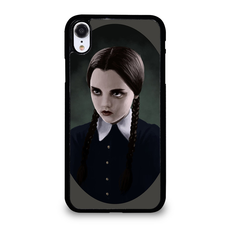 WEDNESDAY ADDAMS MIROR iPhone XR Case Cover