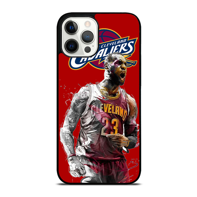 LEBRON JAMES CLEVELAND CAVALIERS iPhone 12 Pro Max Case Cover