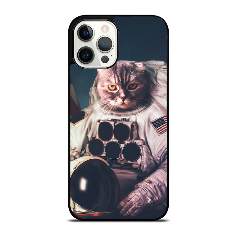 The Astronaut Cat iPhone 12 Pro Max Case Cover