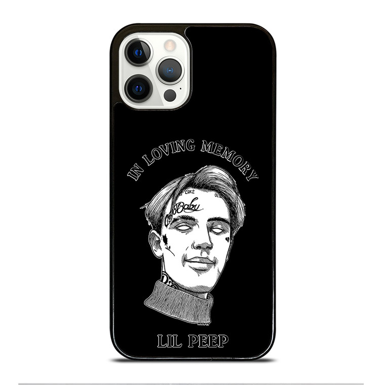 LIL PEEP IN BLACK MEMORY iPhone 12 Pro Case Cover