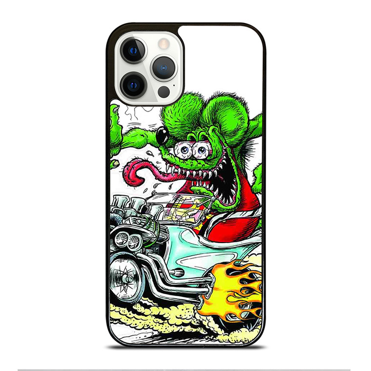 Rat Fink Hot Muscle Car Wheal iPhone 12 Pro Case Cover