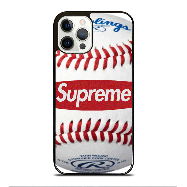 Supreme Rawlings Baseball iPhone 12 Pro Case Cover
