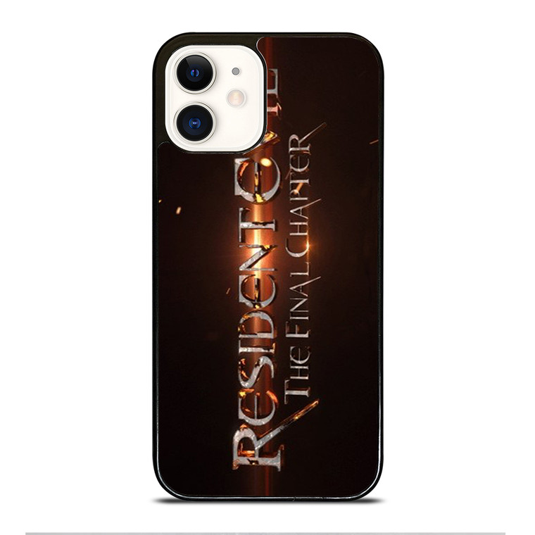RESIDENT EVIL FINAL CHAPTER iPhone 12 Case Cover