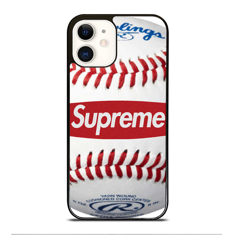 Supreme Rawlings Baseball iPhone 12 Case Cover