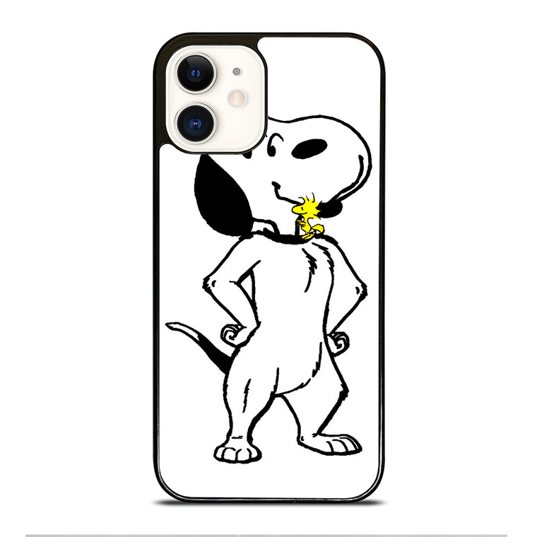 WOODSTOCK HUGES SNOOPY iPhone 12 Case Cover