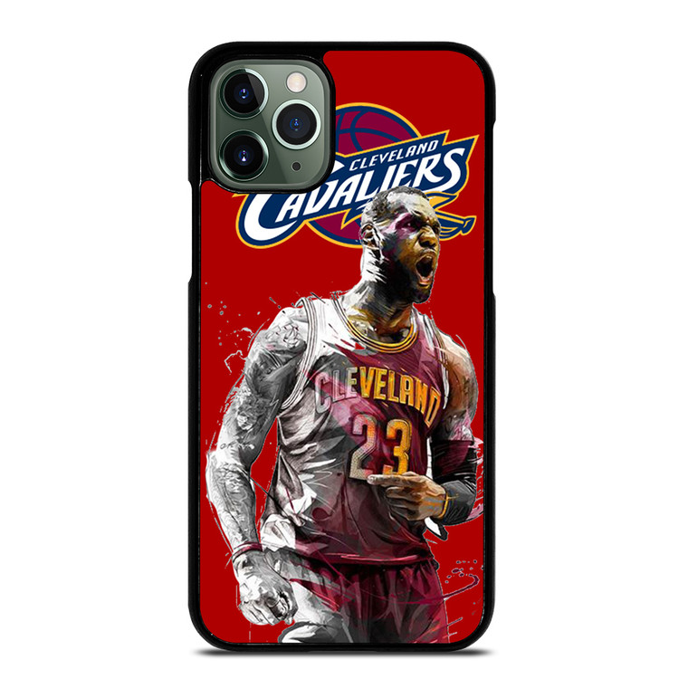 LEBRON JAMES CLEVELAND CAVALIERS iPhone 11 Pro Max Case Cover