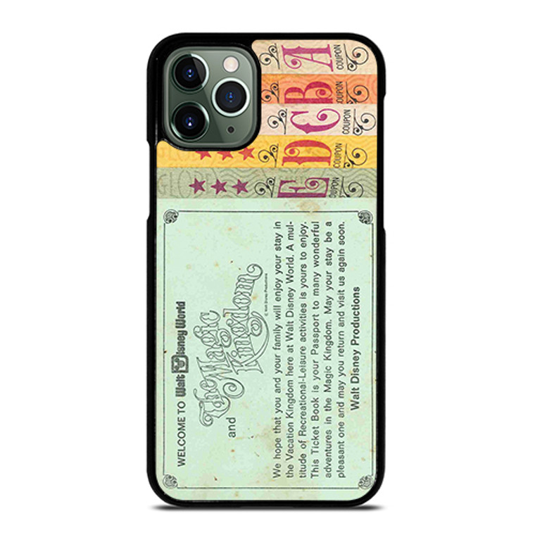 Printed World Disney Ticket iPhone 11 Pro Max Case Cover