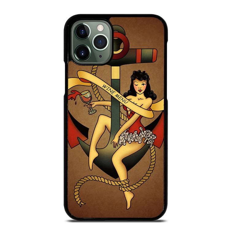 SAILOR JERRY WINE MENU iPhone 11 Pro Max Case Cover