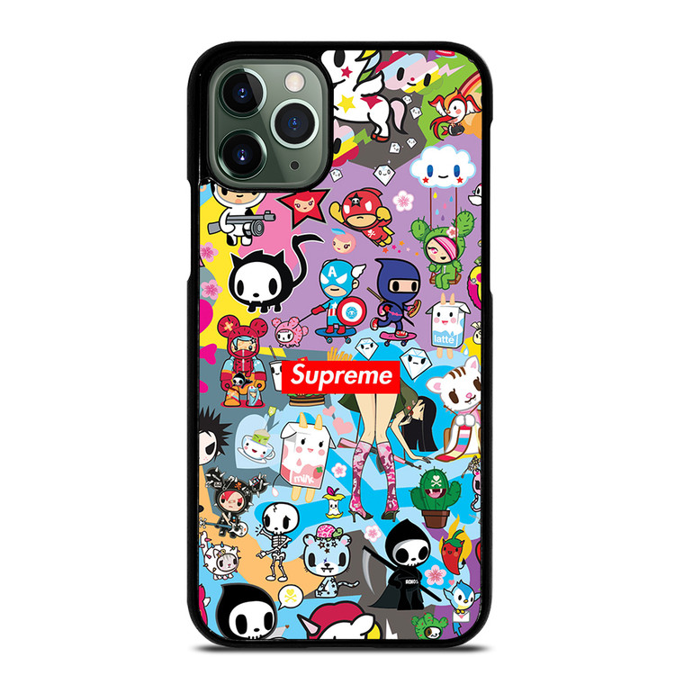 SUPREME TOKIDOKI DONUTELLA iPhone 11 Pro Max Case Cover