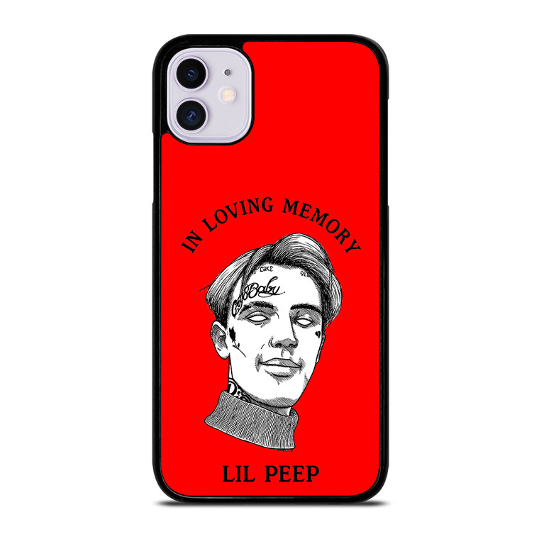 LIL PEEP IN RED MEMORY iPhone 11 Case Cover