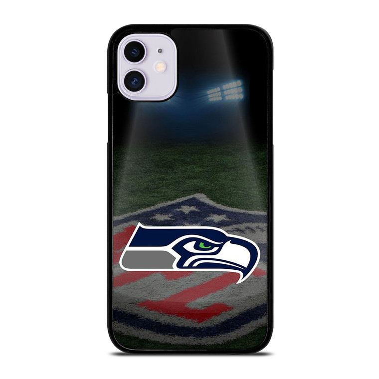 Seattle Seahawks Art iPhone 11 Case Cover