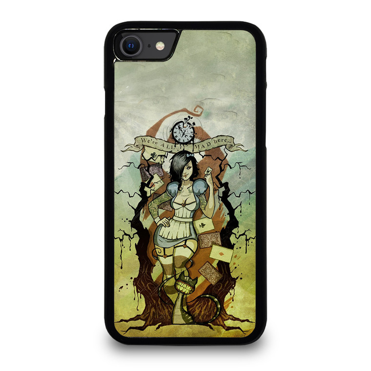 Zombie Alice In WonderlandiPhone SE 2020 / SE 2022 Case Cover