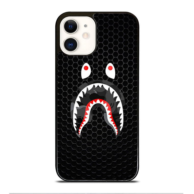 CAMO BAPE SHARK iPhone 12 Case Cover