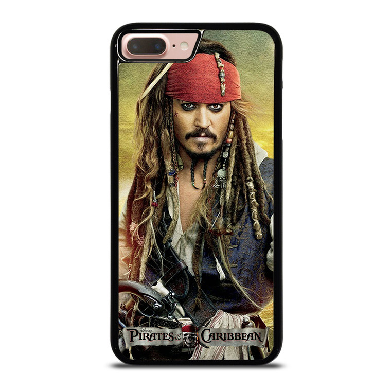 PIRATES OF THE CARIBBEAN JACK SPARROW iPhone 7 Plus / 8 Plus Case Cover