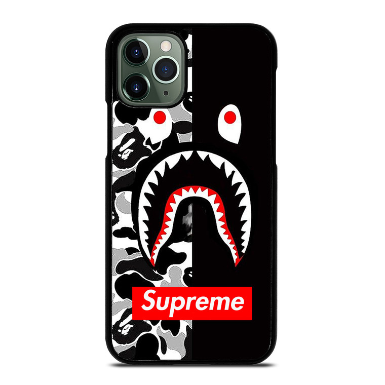 BAPE SHARK SUPREME iPhone 11 Pro Max Case Cover