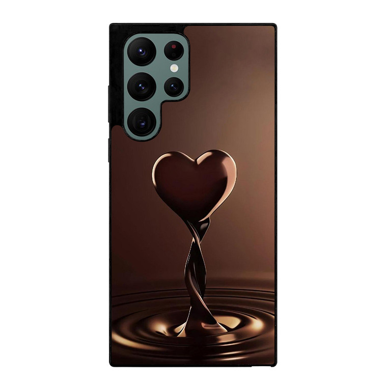 Lovely Chocolate Image Samsung Galaxy S22 Ultra 5G Case Cover