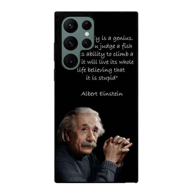 THE GENIUS ALBERT EINSTEIN Samsung Galaxy S22 Ultra 5G Case Cover