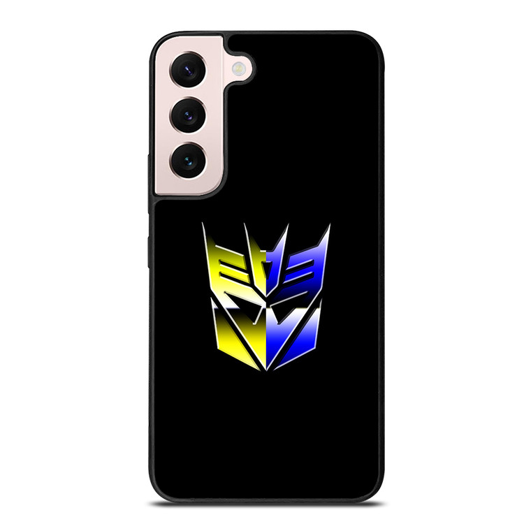 Transformers Decepticons Rainbow Logo Samsung Galaxy S22 Plus 5G Case Cover