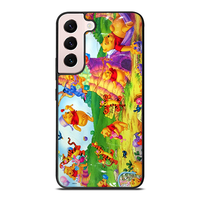 Winnie The Pooh Cute Cartoon Samsung Galaxy S22 Plus 5G Case Cover