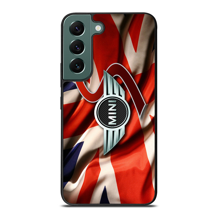 MINI COOPER LOGO FLAG Samsung Galaxy S22 5G Case Cover