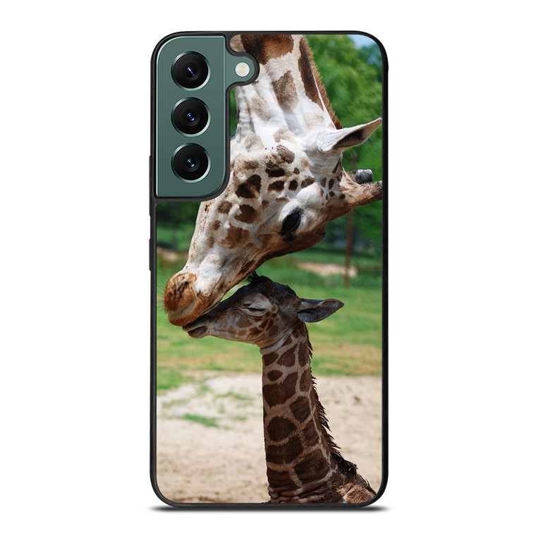 MOM & BABY GIRAFFE Samsung Galaxy S22 5G Case Cover MOM & BABY GIRAFFE Samsung Galaxy S22 5G Case Cover