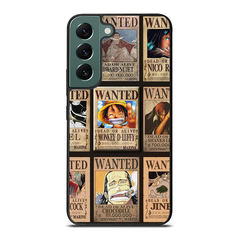 Wanted One Piece Luffy Samsung Galaxy S22 5G Case Cover