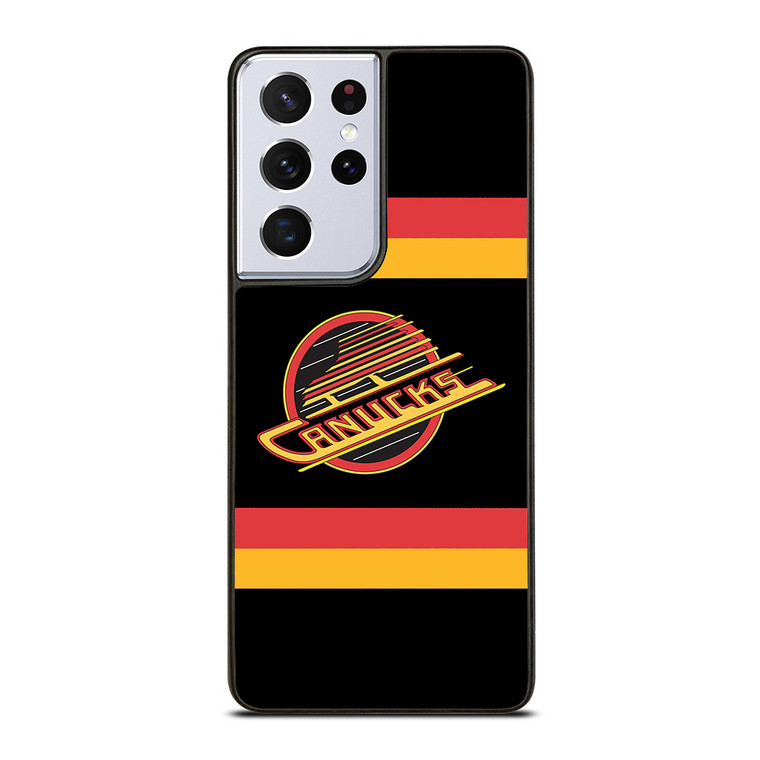 Vancouver Canucks Retro Samsung Galaxy S21 Ultra 5G Case Cover