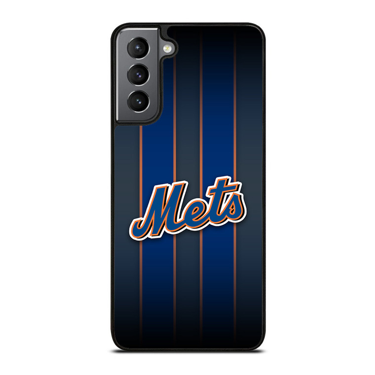New York Mets Baseball Color Samsung Galaxy S21 Plus 5G Case Cover