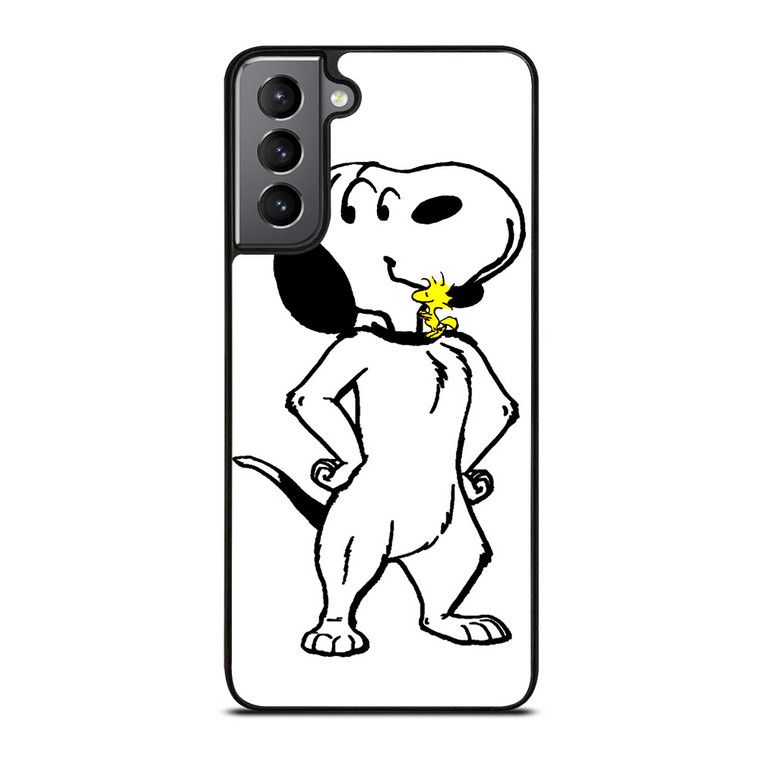 WOODSTOCK HUGES SNOOPY Samsung Galaxy S21 Plus 5G Case Cover