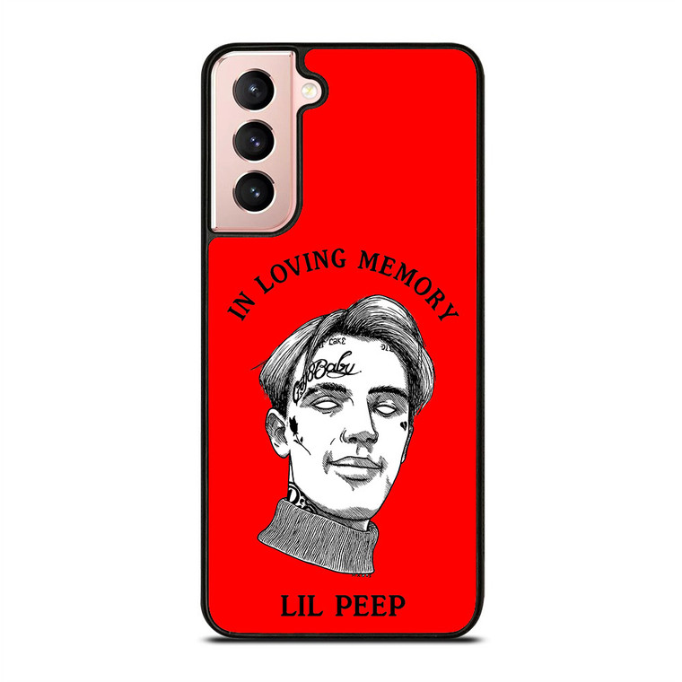 LIL PEEP IN RED MEMORY Samsung Galaxy S21 5G Case Cover