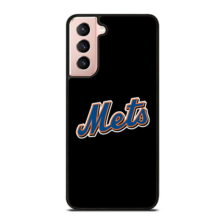 New York Mets Emblem Samsung Galaxy S21 5G Case Cover