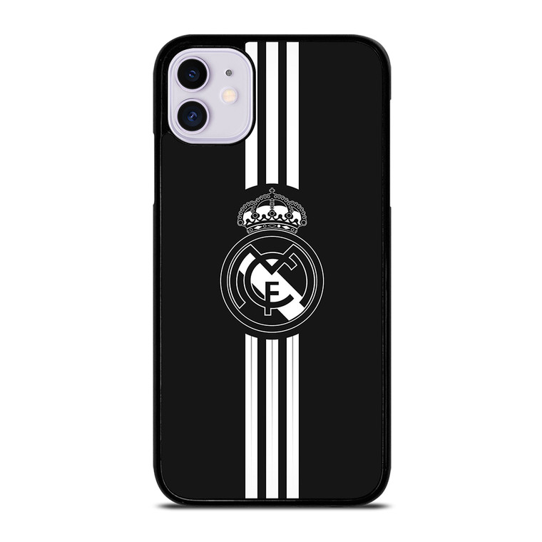 3 Stripes Real Madrid iPhone 11 Case Cover