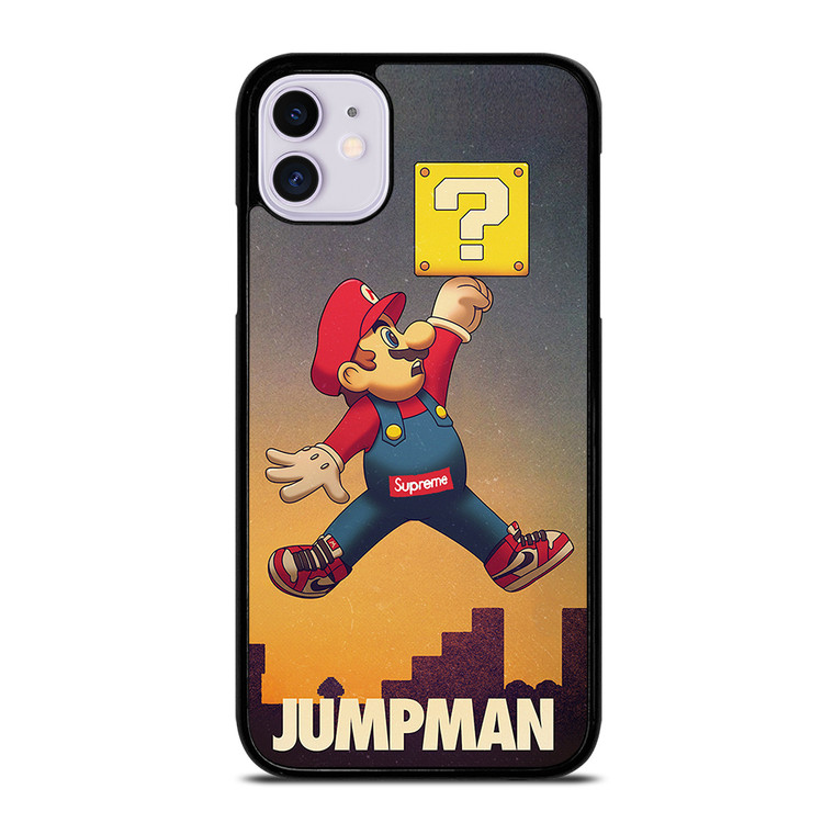 Air Jordan Mario Bross Supreme iPhone 11 Case Cover