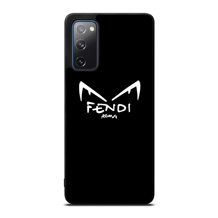 WHITE FENDI ROMA EYES Samsung Galaxy S20 FE 5G 2022 Case Cover