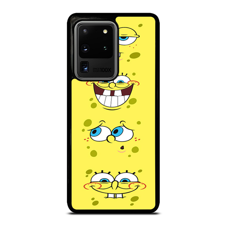 SPONGEBOB EXPRESSIONS Samsung Galaxy S20 Ultra 5G Case Cover