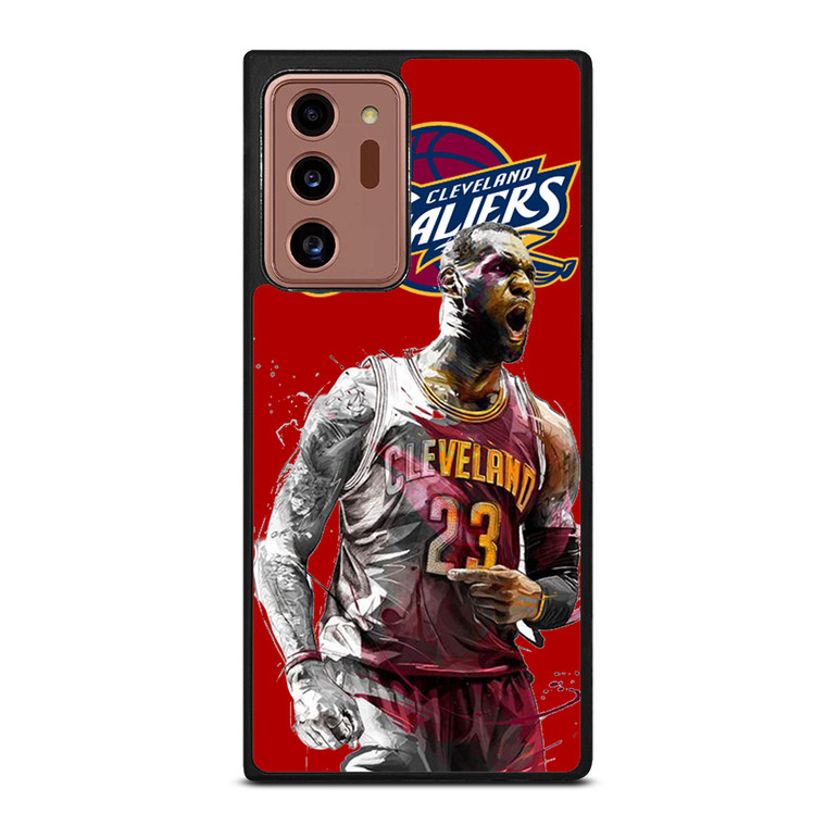 LEBRON JAMES CLEVELAND CAVALIERS Samsung Galaxy Note 20 Ultra 5G Case Cover