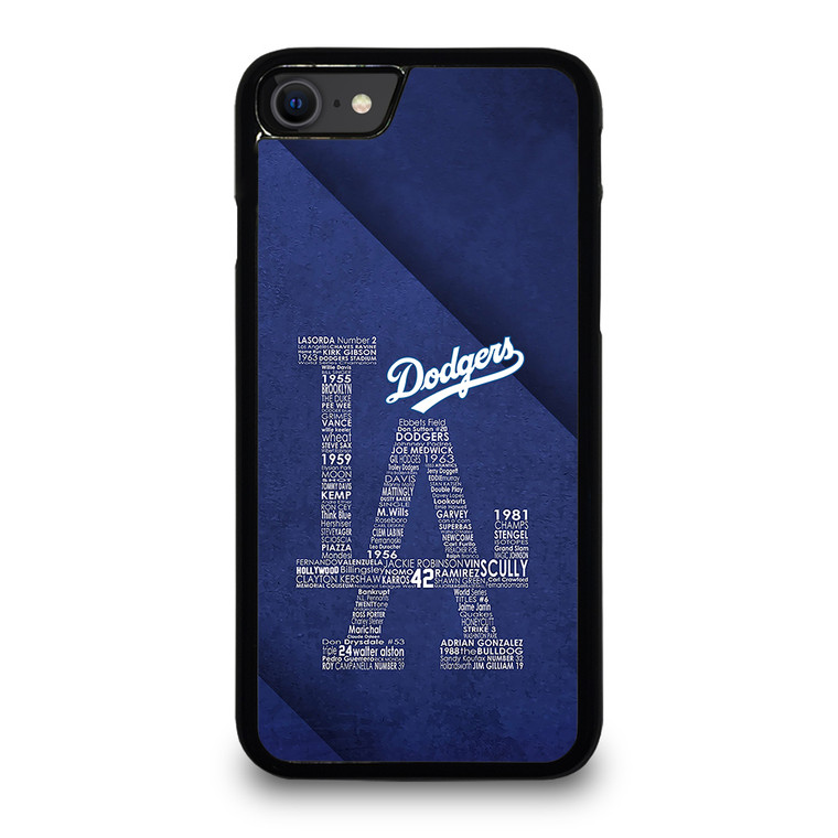 LA Dodgers Style iPhone SE 2020 / SE 2022 Case Cover